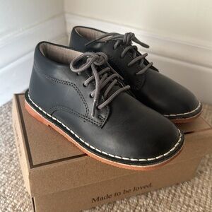 L’Amour | Toddler Little Boy Shoes Size 10 | Slate Gray | Dark Blue